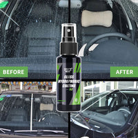 Spray antilluvia para carros