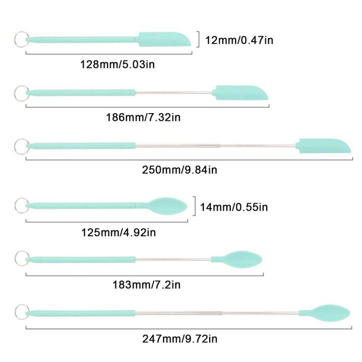 Mini espatulas Raspa y saca™️ hasta la útlima gota
