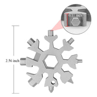 Llave copo de nieve 18 en 1