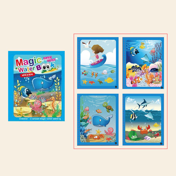 Magic AquaBooks™️ Libros que cobran vida con el agua