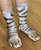 Calcetines con diseños de animales en 3D