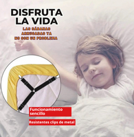 Correas DreamSecure™ Tús sábanas lisas