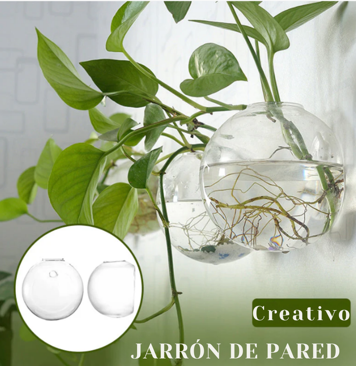 Jarrón de pared moderno ™ Dale un toque único a tus plantas