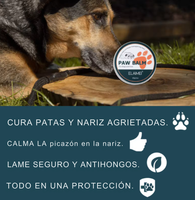 Natural Paw™ Bálsamo Reparador para las patitas de tu mascota