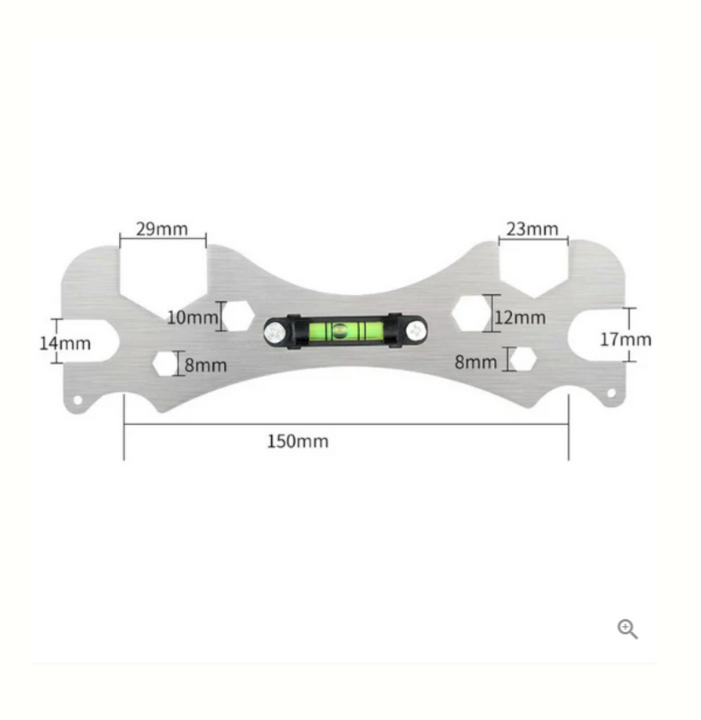 Multi tool ™ Llave Hexagonal Multiusos con Nivel