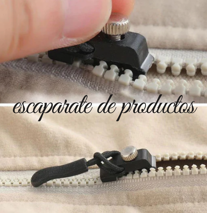 SnapZip ™ cremallera extraible