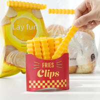 Fries Clips™️ Asegura tus alimentos y los mantiene frescos