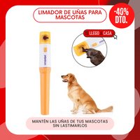 Limador de uñas para mascotas 40% OFF