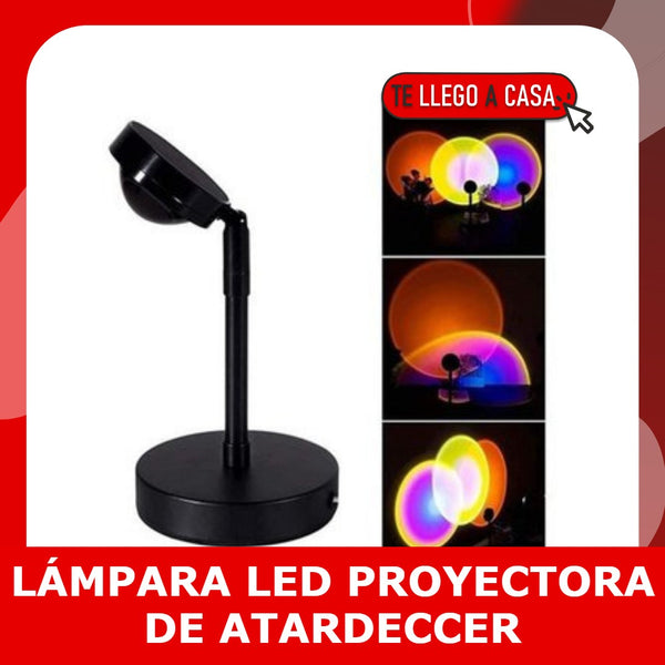 Lampara LED proyectora de atardecer