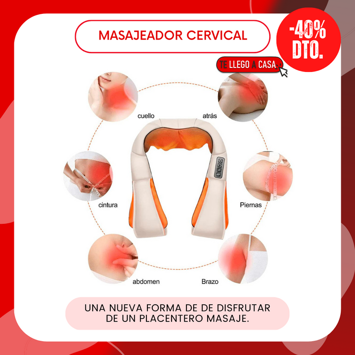 Masajeador cervical 40% OFF