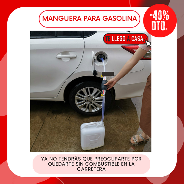 Manguera para gasolina 40% OFF