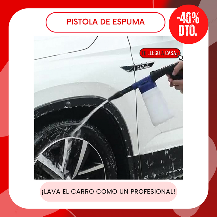 Pistola de espuma 40% OFF