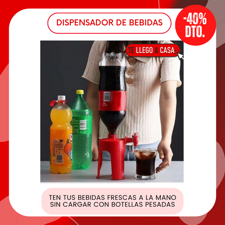 Dispensador de bebidas 40% OFF