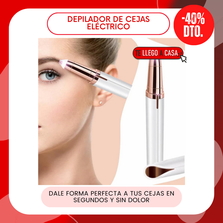 Depilador de cejas electrico 40% OFF