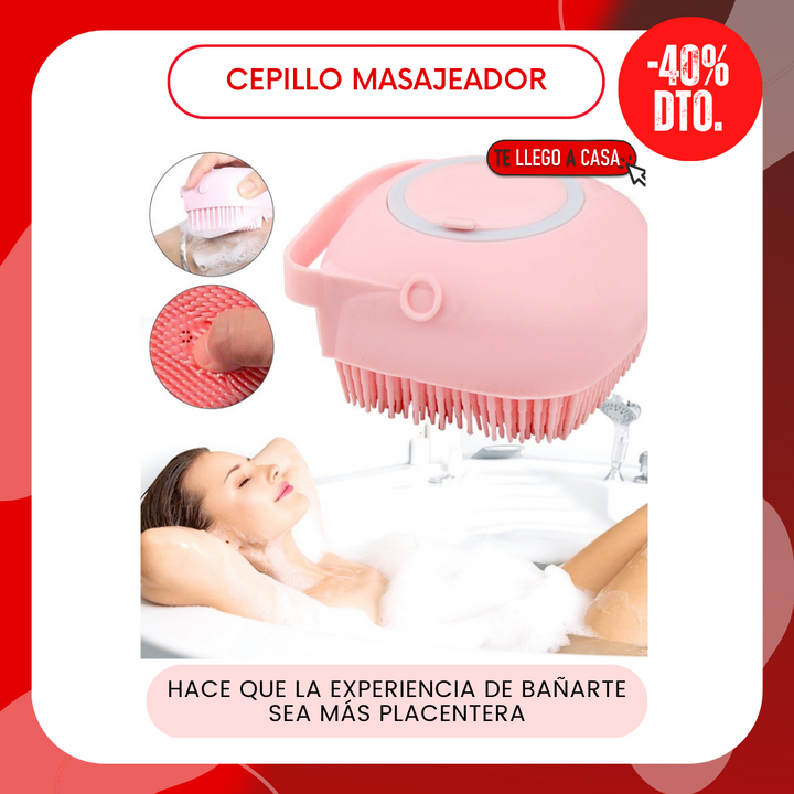 Cepillo masajeador 40% OFF