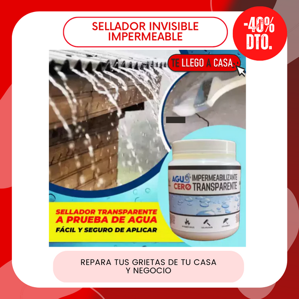 Sellador invisible impermeable