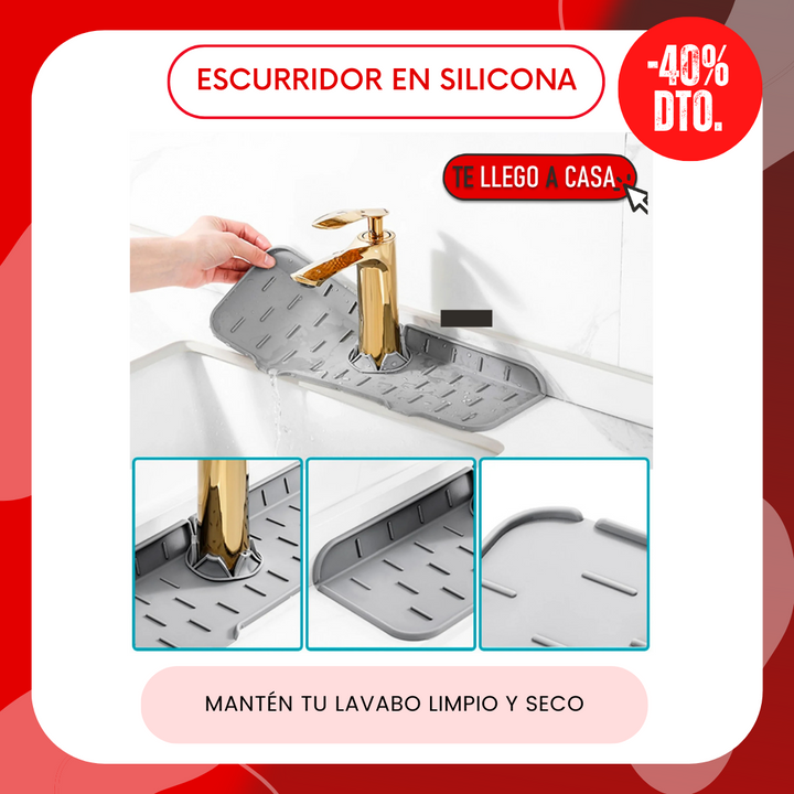 Escurridor de silicona 40% OFF