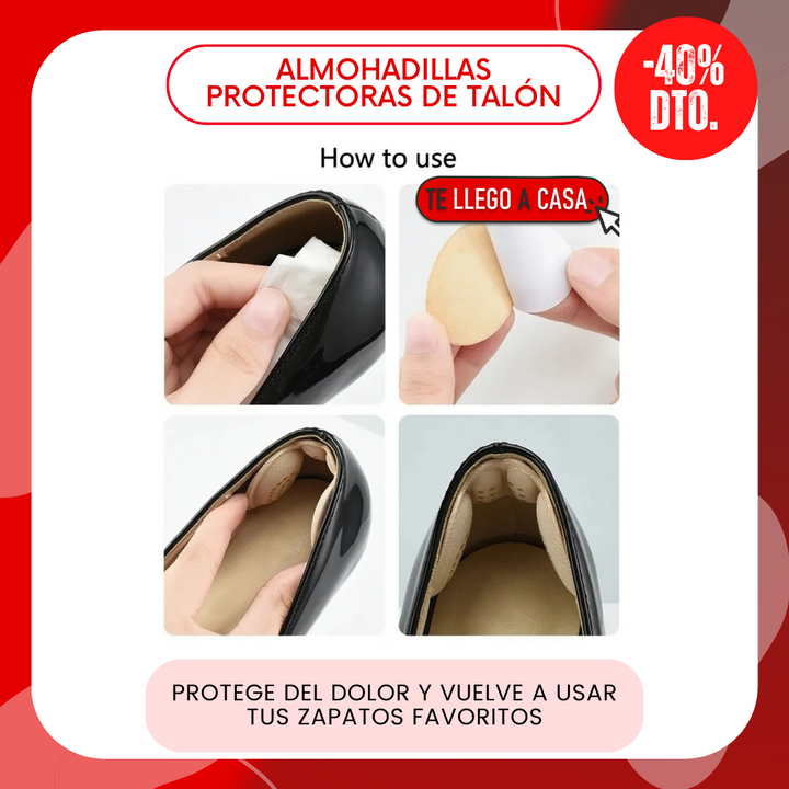 Almohadillas protectoras de talon 40% OFF