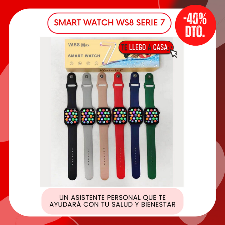 Smart watch WS8 Serie 7 40% OFF